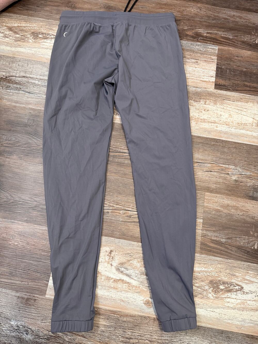Zyia Peak Zipper Jogger in Gray size Large EUC Performance lift scrubs casual